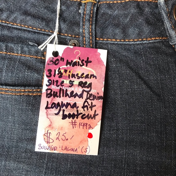 Bullhead Denim Jeans, EUC, Size 30 - Picture 2 of 11